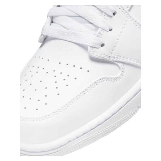 ZAPATILLAS HOMBRE AIR JORDAN 1 MID WHITE NIKE - Imagen 7