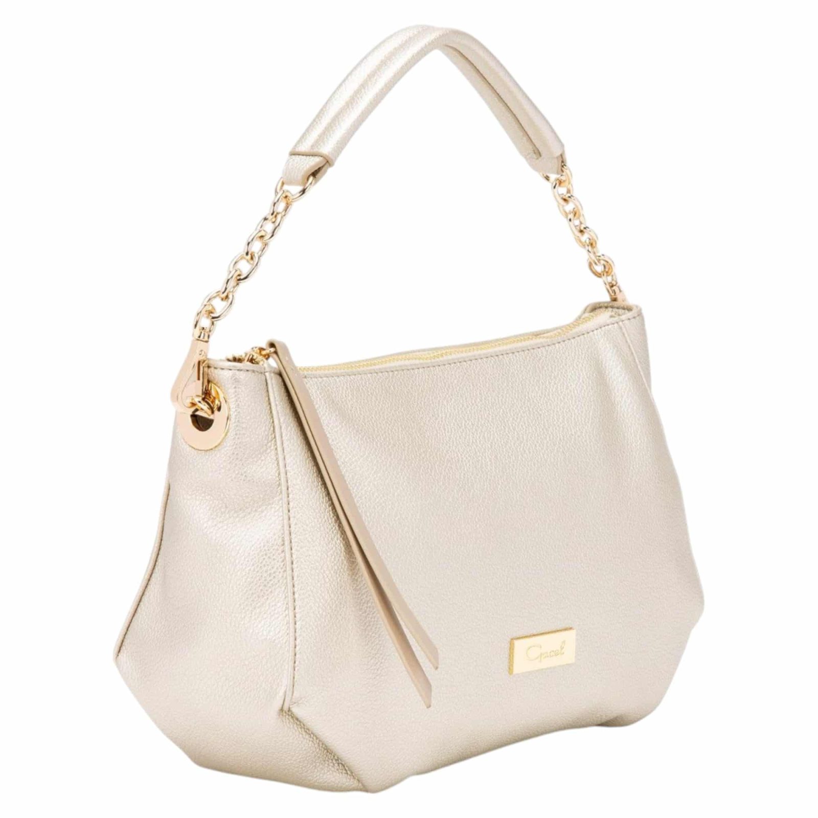 Cartera Bandolera Grande CAR2987 Dorado Gacel - Imagen 2