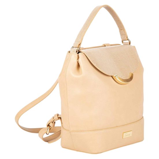 Mochila Pequeña capuccino CAR3105 Gacel - Imagen 4