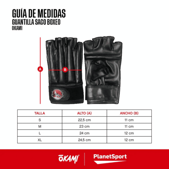 GUANTILLA SACO BOXEO OKAMI - Imagen 2