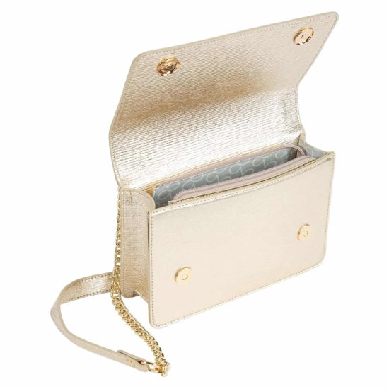 Cartera Clutch CAR3033 Estampado Dorado Gacel - Imagen 5