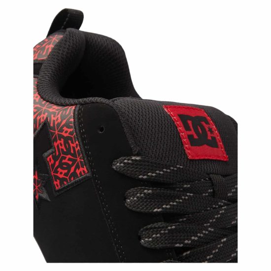 ZAPATILLA HOMBRE COUT GRAFFIK BLACK/WHITE/RED DC - Imagen 8