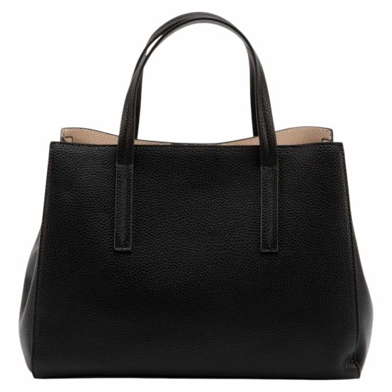 Cartera Dos Asas Mediana Negro CAR3047 Gacel - Imagen 2
