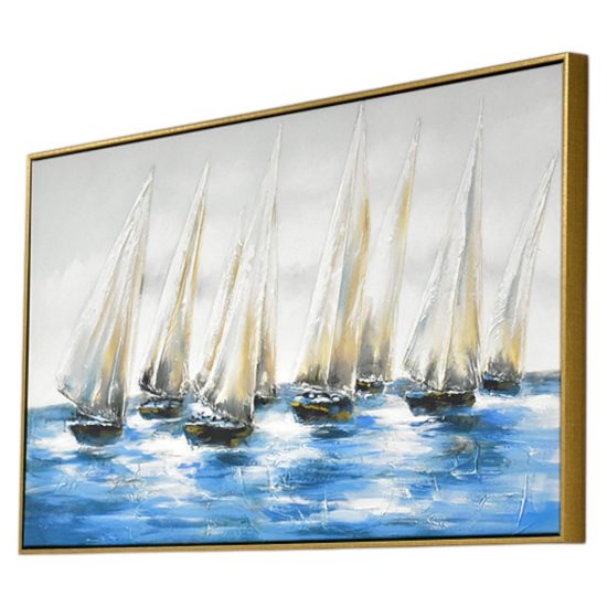 CUADRO MIS VELEROS 120X60 CM MSA - Imagen 2