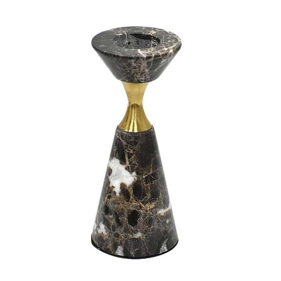 CANDELABRO BRONCE 24 CM XL MSA - Imagen 2