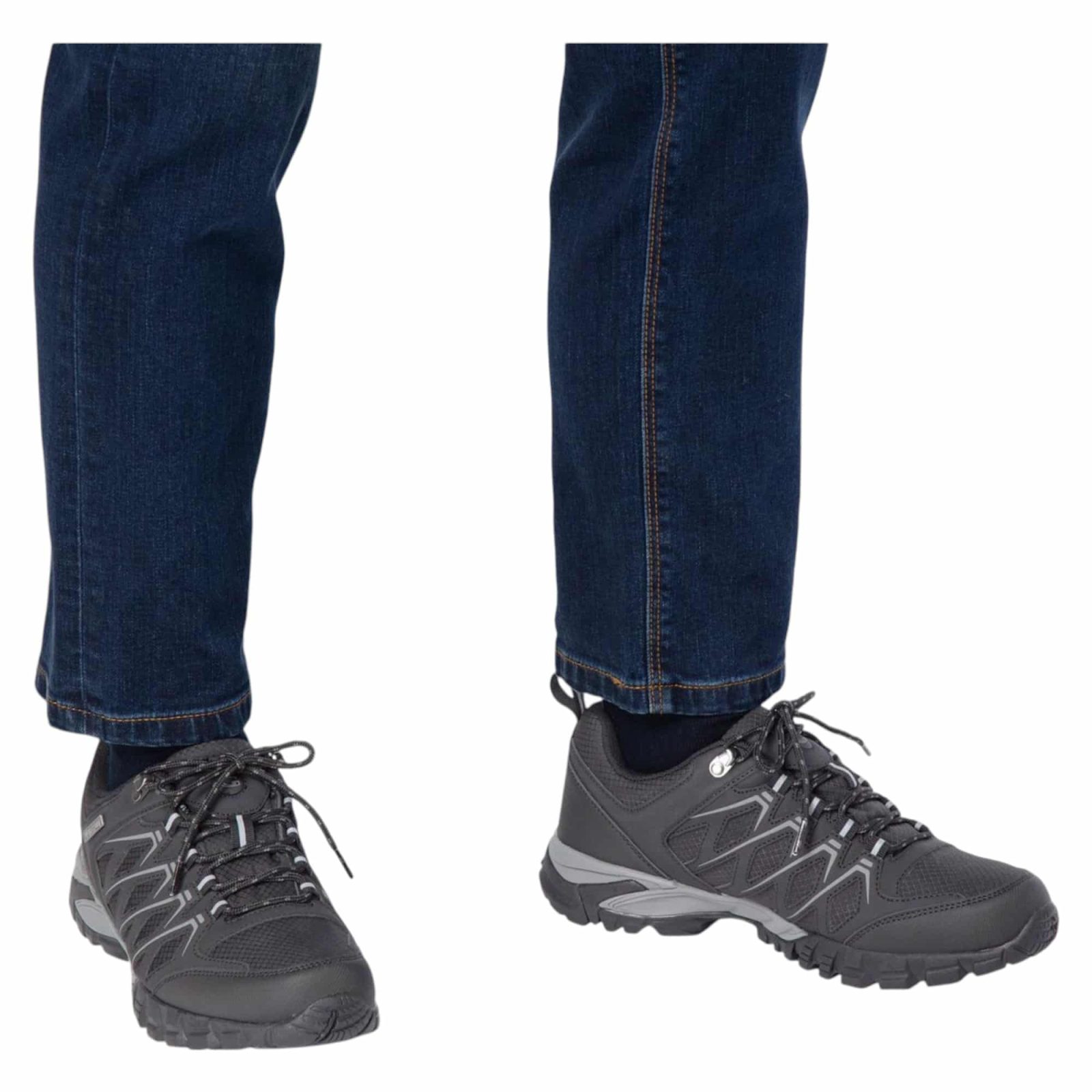 ZAPATO NEGRO/GRIS VILLARRICA GUANTE - Imagen 4