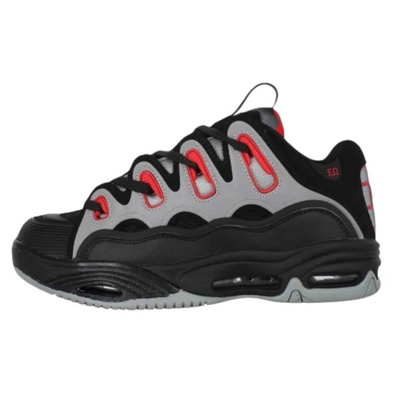 ZAPATILLA HOMBRE D3 2001 BLACK/GREY OSIRIS - Imagen 2