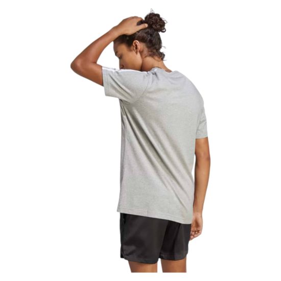 POLERA HOMBRE ESSENTIALS 3S SJ GREY H ADIDAS - Imagen 5
