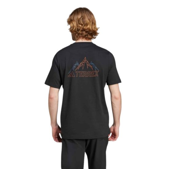 POLERA HOMBRE MOUNTAIN TERREX BLACK ADIDAS - Imagen 2