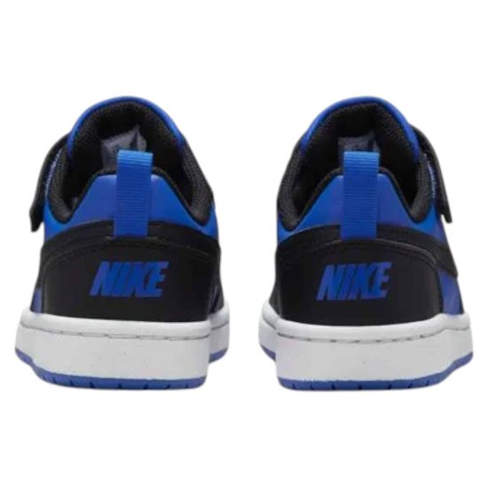 ZAPATILLA KIDS COURT BOROUGH LOW RECRAFT ROYAL/BLACK NIKE - Imagen 6