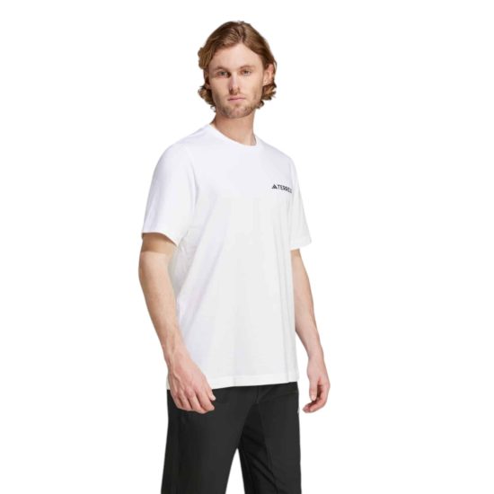 POLERA HOMBRE MOUNTAIN TERREX WHITE ADIDAS - Imagen 3