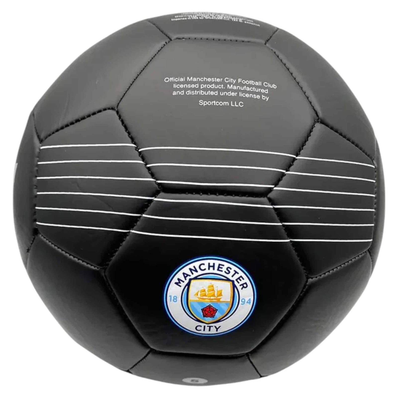 BALON FUTBOL LIC M.CITY N°5 BLACK DRB - Imagen 3
