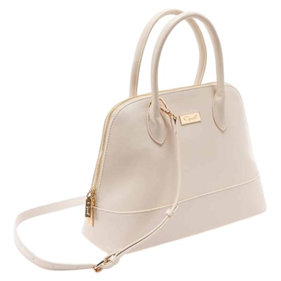 Cartera Dos Asas Mediana off white CAR3044 Gacel - Imagen 3
