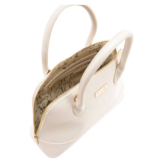 Cartera Dos Asas Mediana off white CAR3044 Gacel - Imagen 5