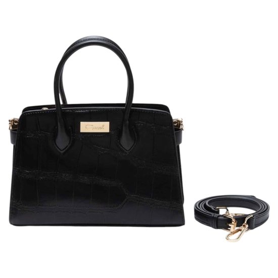 Cartera Dos Asas Pequeña CAR3053 Negro Gacel - Imagen 2