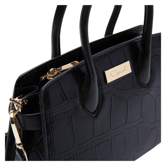 Cartera Dos Asas Pequeña CAR3053 Negro Gacel - Imagen 4