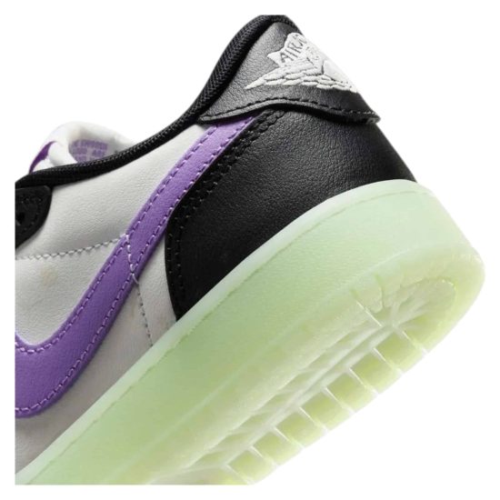 ZAPATILLA AIR JORDAN 1 RETRO LOW OG GS BLACK RASPBERRY NIKE - Imagen 6