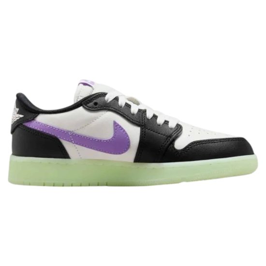 ZAPATILLA AIR JORDAN 1 RETRO LOW OG GS BLACK RASPBERRY NIKE - Imagen 8