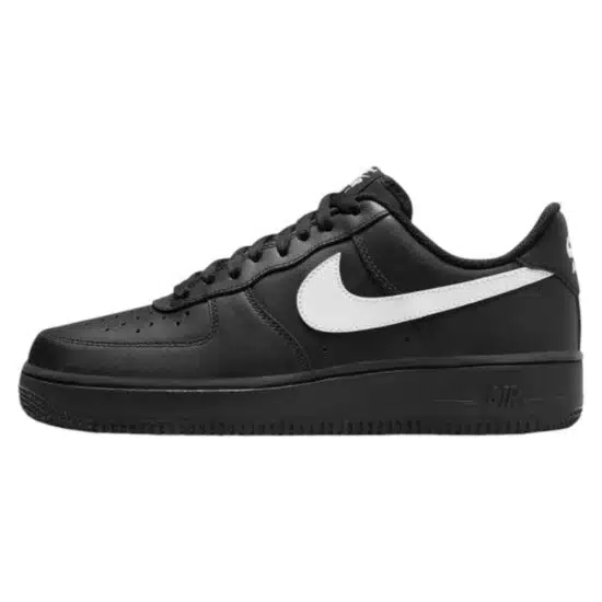 ZAPATILLAS HOMBRE AIR FORCE 1 '07 LOW NEGRO BLANCO NIKE - Imagen 2