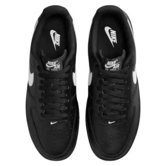 ZAPATILLAS HOMBRE AIR FORCE 1 '07 LOW NEGRO BLANCO NIKE - Imagen 4