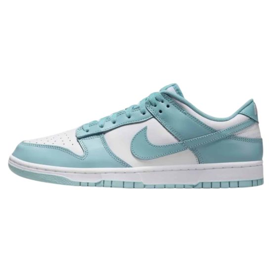 ZAPATILLA DUNK LOW RETRO WHITE DEMIN TURQUESA NIKE - Imagen 2