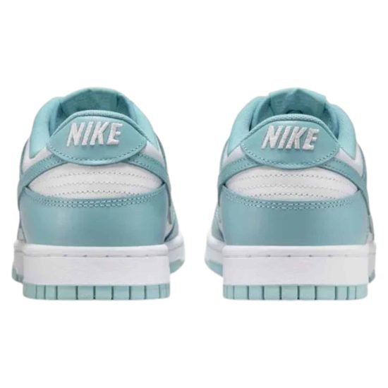 ZAPATILLA DUNK LOW RETRO WHITE DEMIN TURQUESA NIKE - Imagen 4