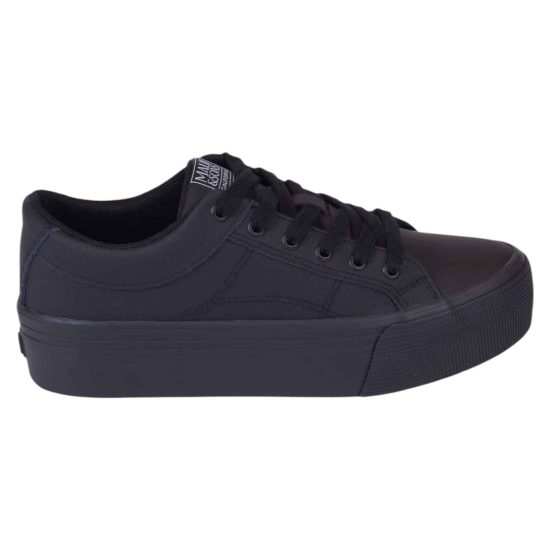 ZAPATILLA ESCOLAR JUNIOR 5CE118-WC POKE LOW LISO BLACK MAUI - Imagen 2
