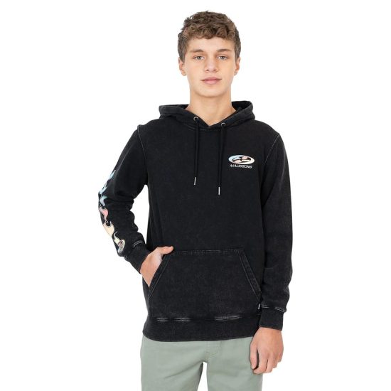 Poleron Juvenil Canguro 5O803-MV Liso Black Maui