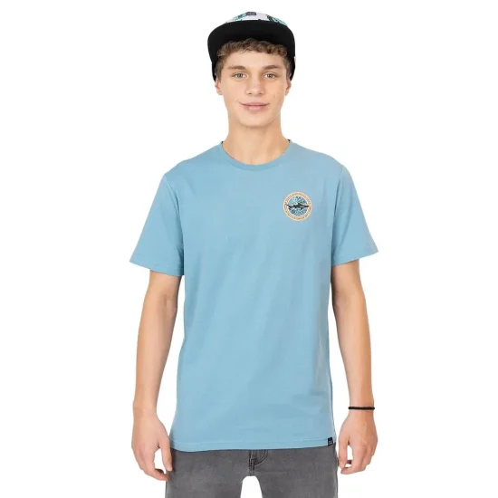 Polera Juvenil MC 5P700-MV Liso L.Blue Maui
