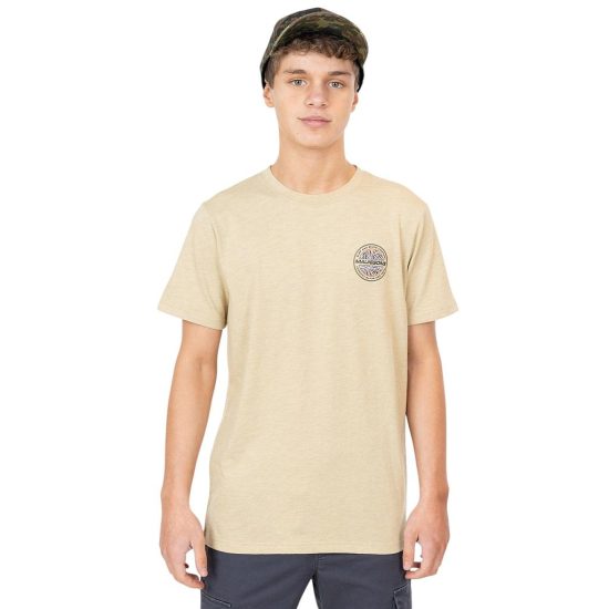 Polera Juvenil MC 5P721-MV Liso Khaki Maui