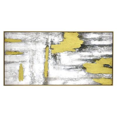 CUADRO ANSTRACTO DORADO 60X120 CM DESC4 MSA