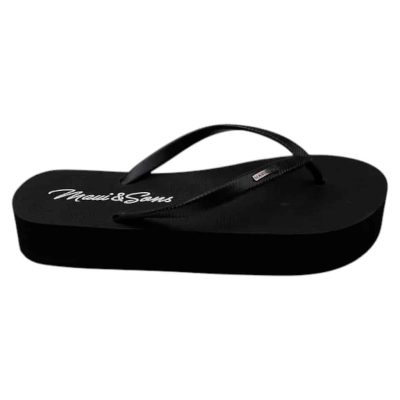 SANDALIA ALTA MUJER 5S1156-WV LISO BLACK MAUI