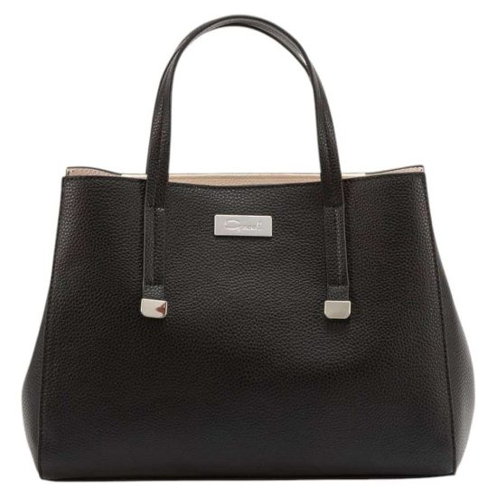 Cartera Dos Asas Mediana Negro CAR3047 Gacel