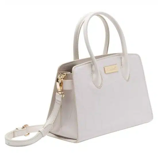Cartera Dos Asas Pequeña off white CAR3054 Gacel