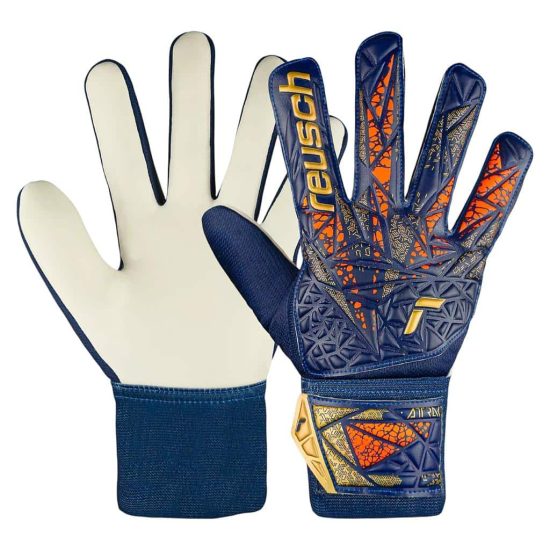 GUANTE ARQUERO JUNIOR ATTRAKT STARTER SOLID AZ REUSCH
