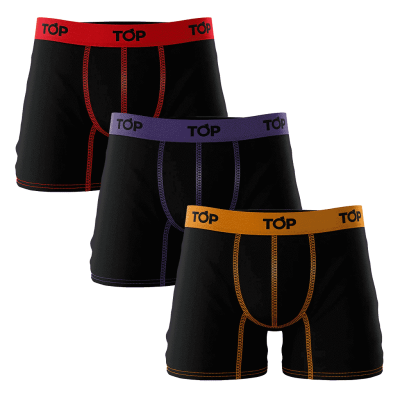 3 PACK BOXER MEDIO MICROFIBRA HOMBRE 209MP3C7 TOP