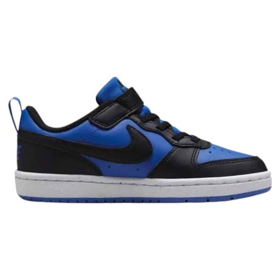 ZAPATILLA KIDS COURT BOROUGH LOW RECRAFT ROYAL/BLACK NIKE