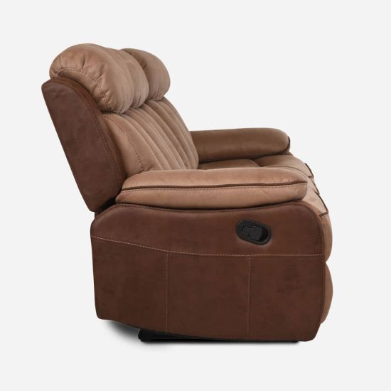SOFA RECLINABLE 3 CUERPOS MOKA CIC - Imagen 4