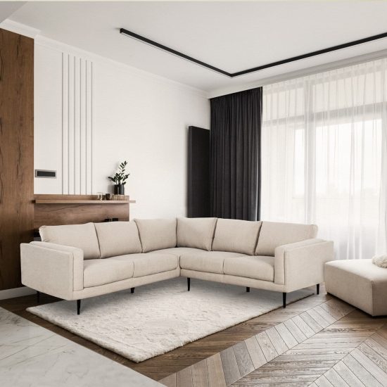 SOFA ESQUINERO MARIA REPREVE BEIGE CIC - Imagen 2