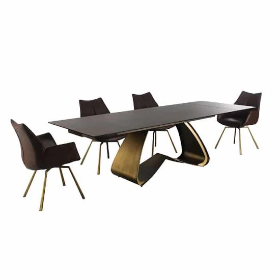 JUEGO COMEDOR NORWICH FINE 8 SILLAS MSA - Imagen 2