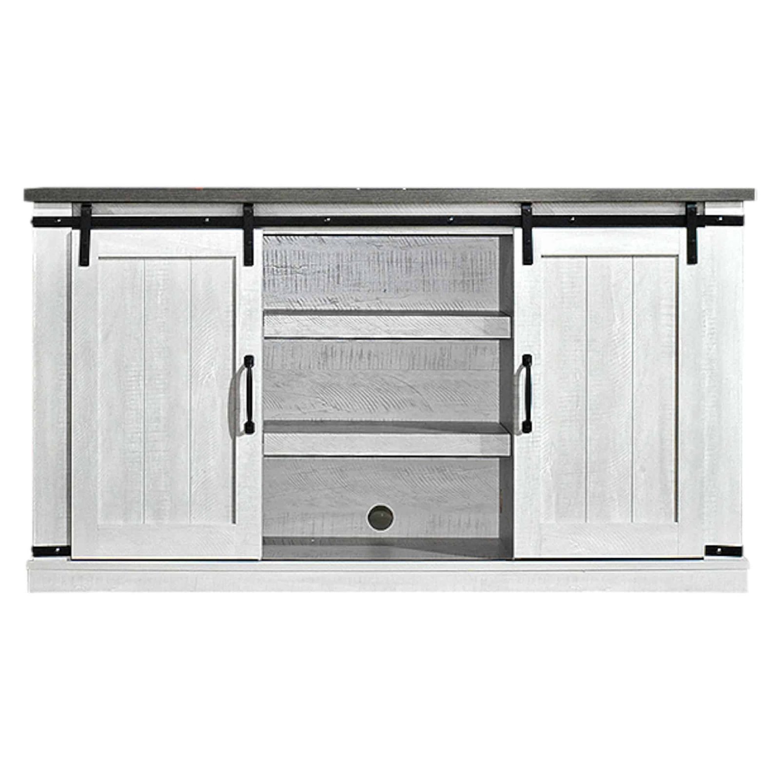 RACK ROBLE BLANCO 1.38 MTS MSA - Imagen 2