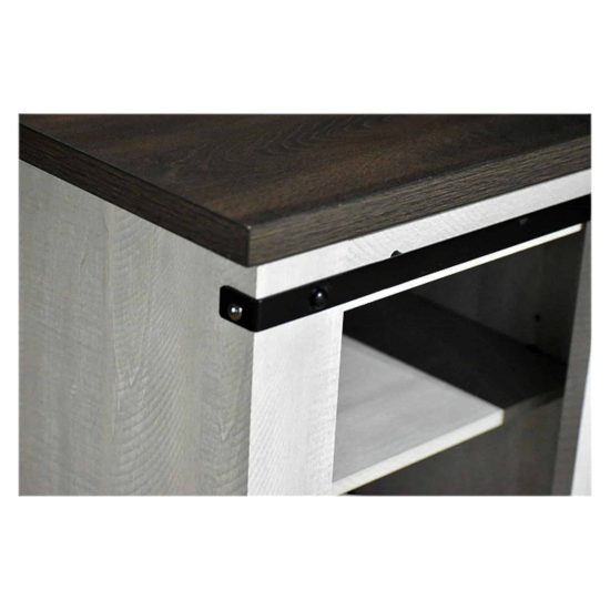 RACK ROBLE BLANCO 1.38 MTS MSA - Imagen 4