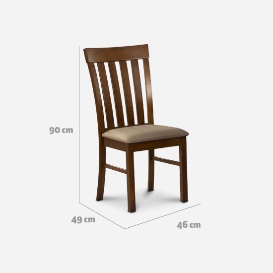 JUEGO COMEDOR MIAMI 160X100 6 SILLAS CIC - Imagen 4