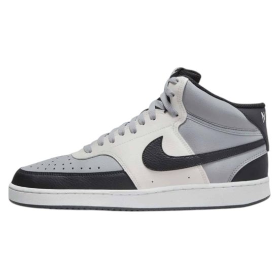 ZAPATILLA HOMBRE COURT VISION MID NEXT NATURE GREY/SAIL NIKE - Imagen 2