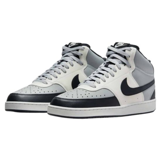 ZAPATILLA HOMBRE COURT VISION MID NEXT NATURE GREY/SAIL NIKE - Imagen 3