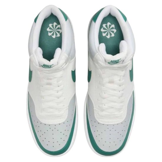 ZAPATILLA HOMBRE COURT VISION MID NEXT NATURE GREY/GREEN NIKE - Imagen 4