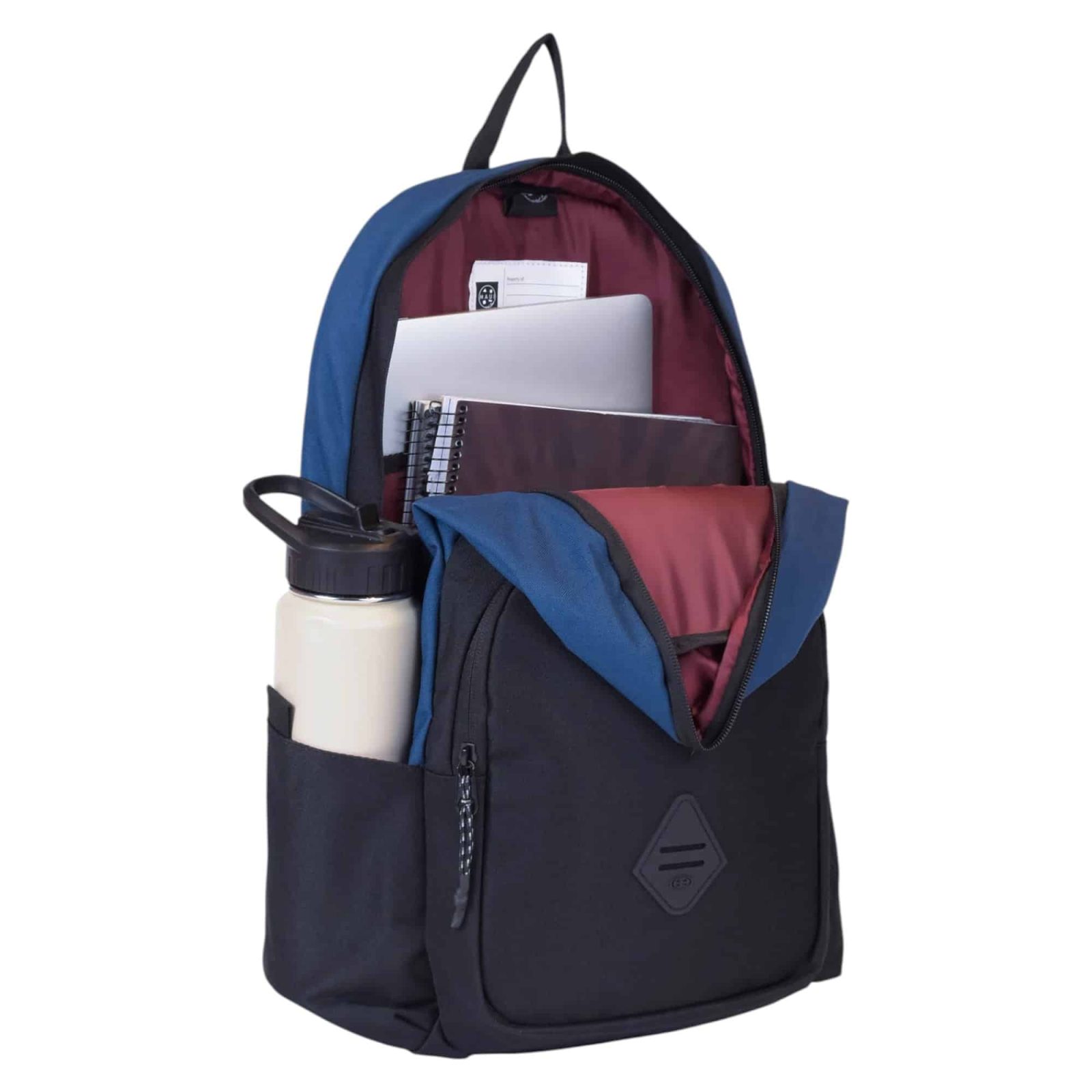 MOCHILA 5AM103-MC LISO BLUE 33 LTS PORTA BOTELLA MAUI - Imagen 4