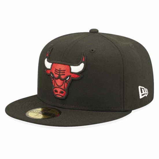 Gorro Chicago Bulls 59Fifty Black New Era - Imagen 2