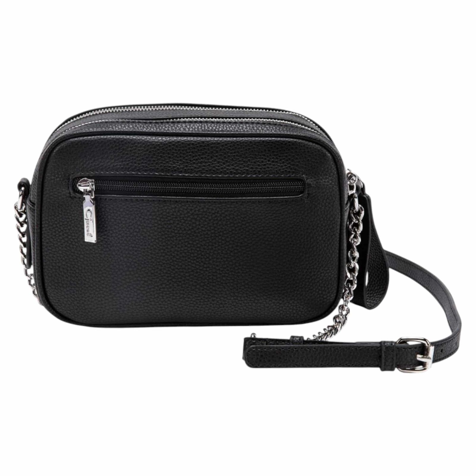 CARTERA BANDOLERA GRANDE CAR2890 NEGRO GACEL - Imagen 2