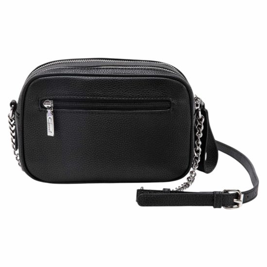 CARTERA BANDOLERA GRANDE CAR2890 NEGRO GACEL - Imagen 2